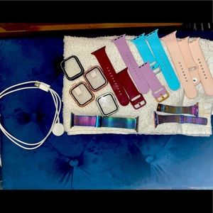 Apple Watch Series 6 44mm Accessories & Charger